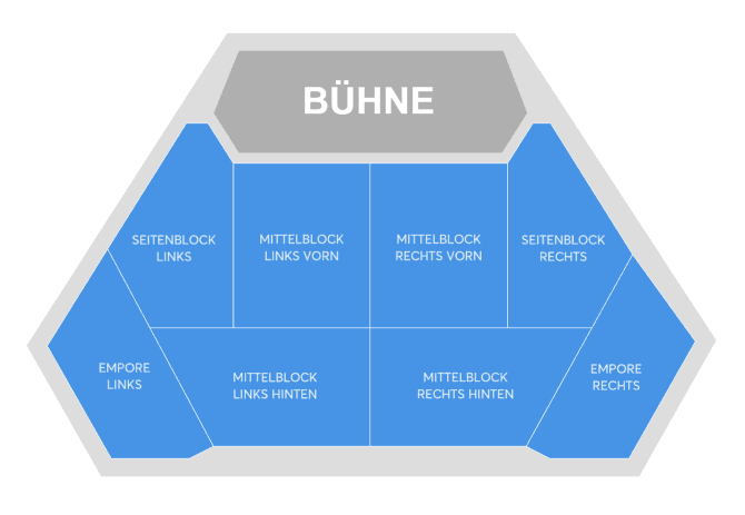 Seating chart – Luise Albertz Halle