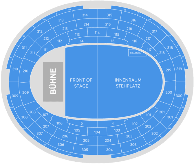 Seating chart – Westfalenhalle