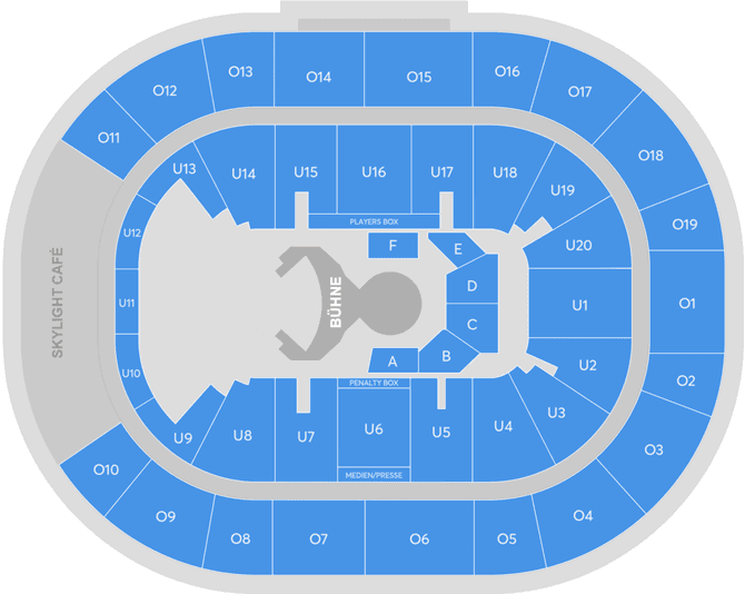 Seating chart – Barclays Arena