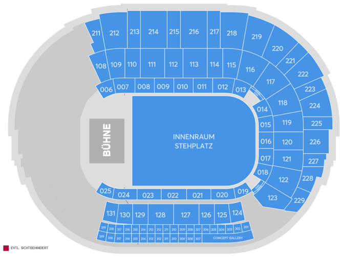 Seating chart – PSD BANK DOME