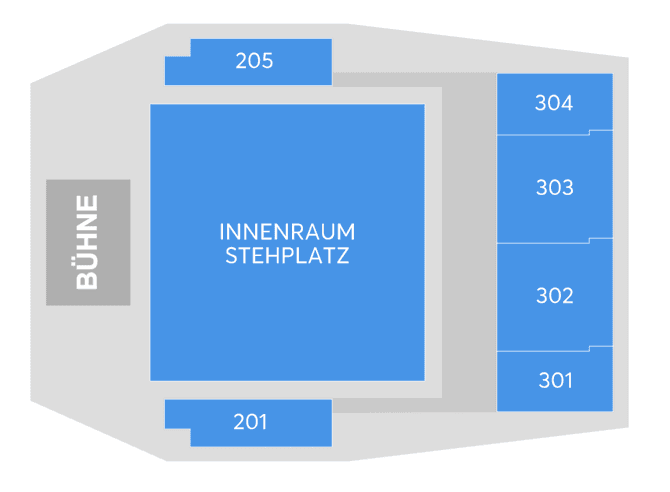 Seating chart – Uber Eats Music Hall