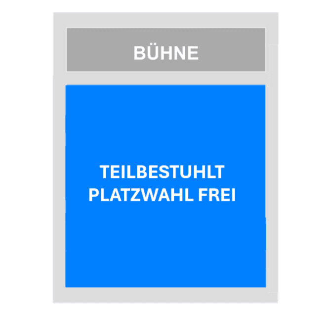 Saalplan – Mitsubishi Electric HALLE