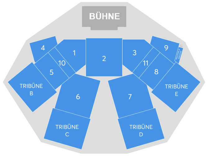 Seating chart – Festwiese Leipzig