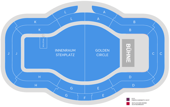 Seating chart – Festhalle