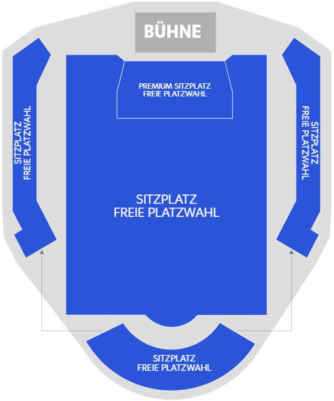 Seating chart – PUNCH L!NE Club Berlin