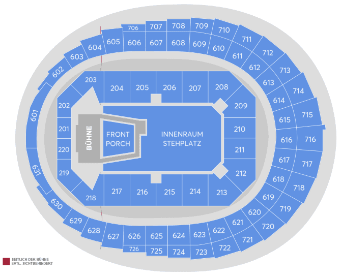 Seating chart – LANXESS arena