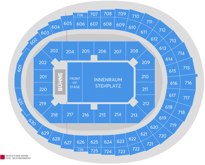 Seating chart – LANXESS arena