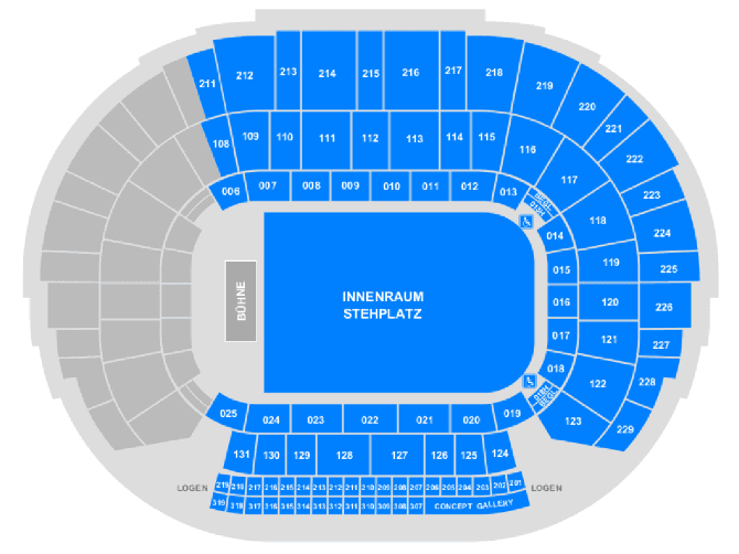 Seating chart – PSD BANK DOME