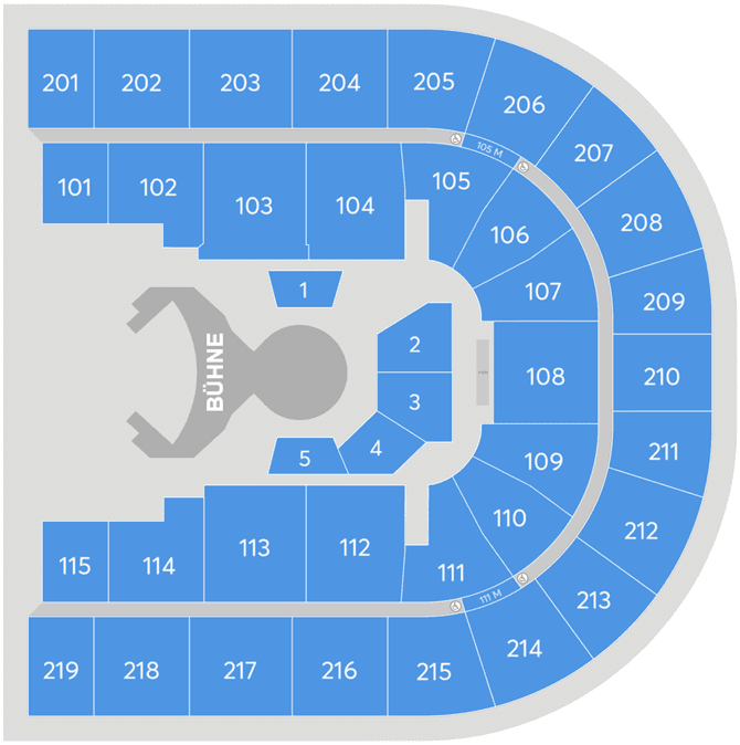 Seating chart – Rudolf Weber-ARENA