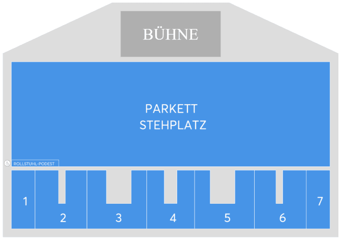 Seating chart – Schwabenhalle