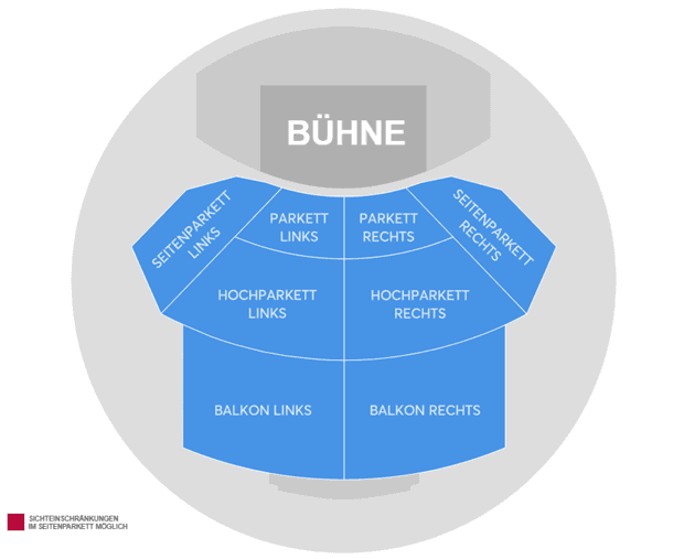 Seating chart – myticket Jahrhunderthalle
