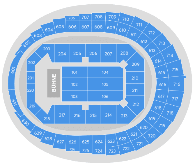 Seating chart – LANXESS arena