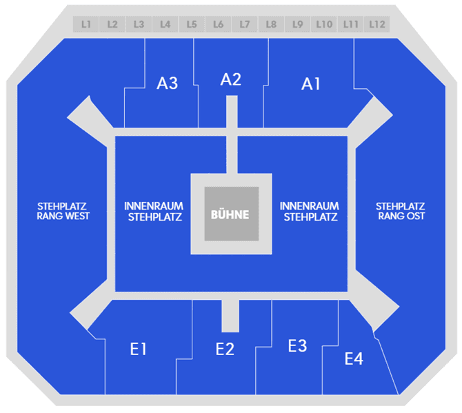Seating chart – MHP Arena