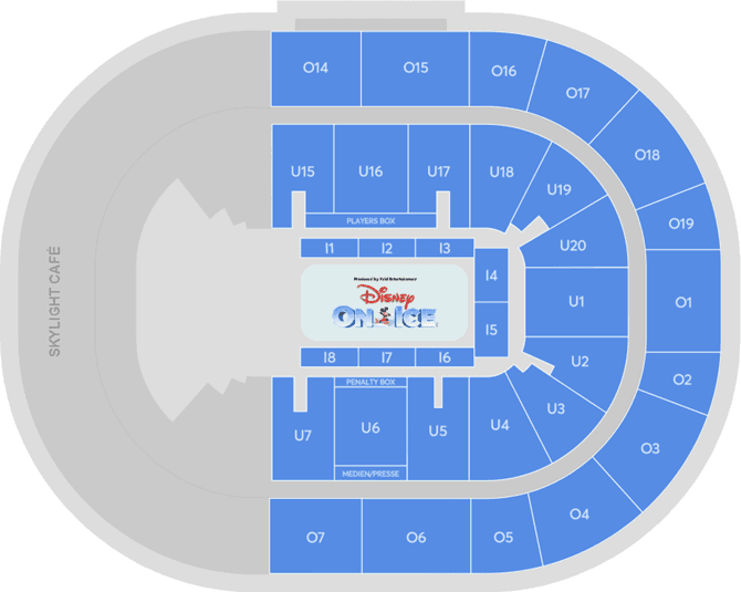 Seating chart – Barclays Arena