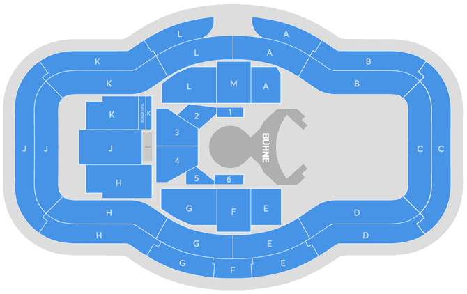 Seating chart – Festhalle