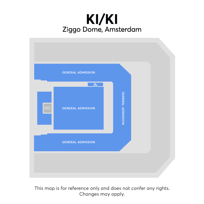 Zaalplattegrond – Ziggo Dome