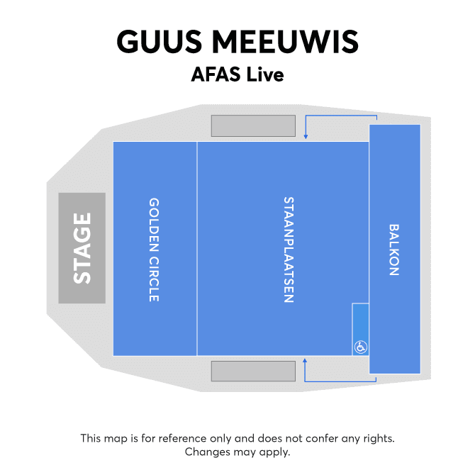 Seating chart – AFAS Live