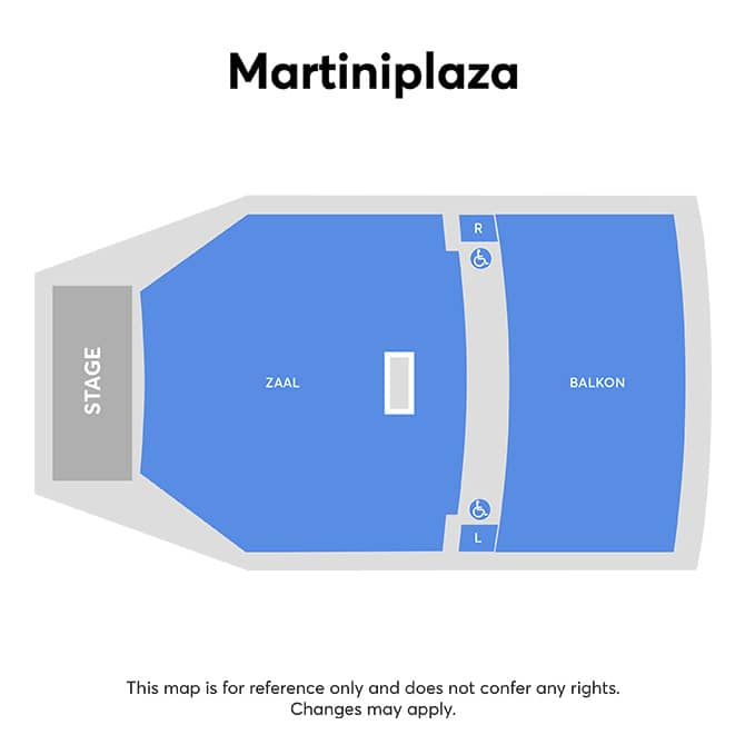 Seating chart – Martiniplaza
