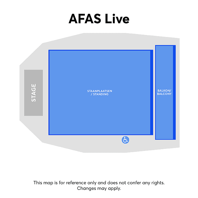 Seating chart – AFAS Live