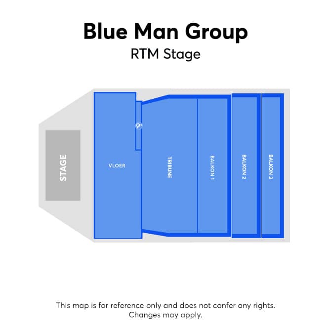 Seating chart – RTM Stage - Rotterdam Ahoy