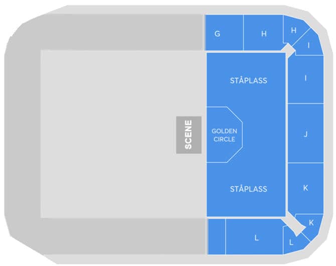 Seating chart – Unity Arena