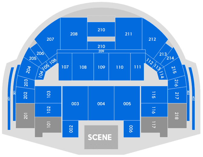 Seating chart – Oslo Spektrum