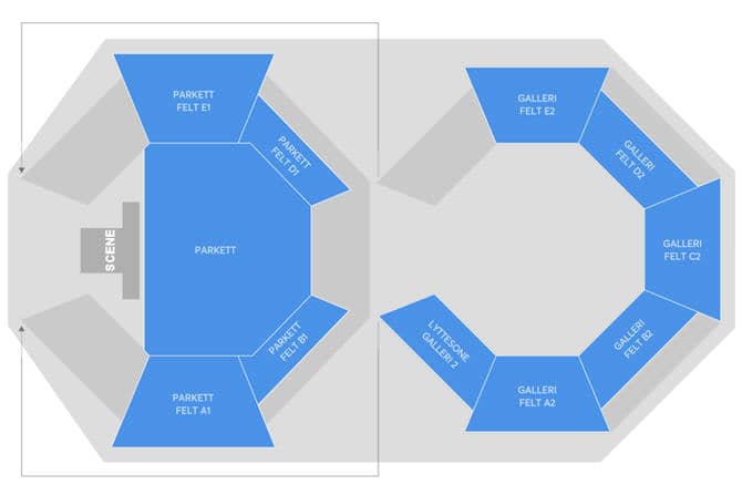 Seating chart – Trefoldighetskirken