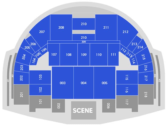 Seating chart – Oslo Spektrum