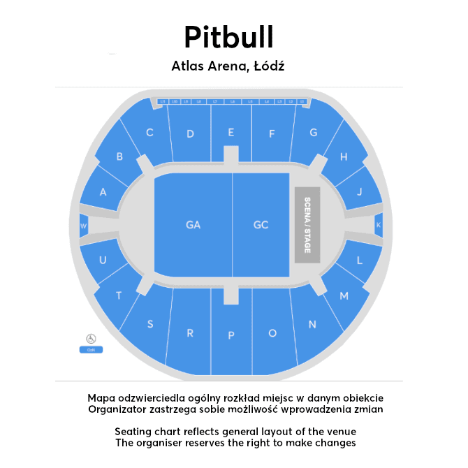 Plan miejsc – Atlas Arena