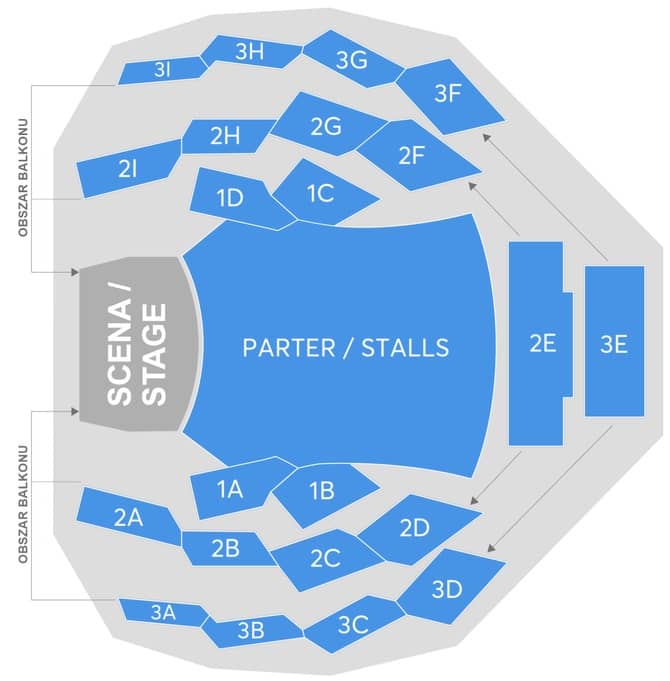 Seating chart – ICE Kraków Congress Centre