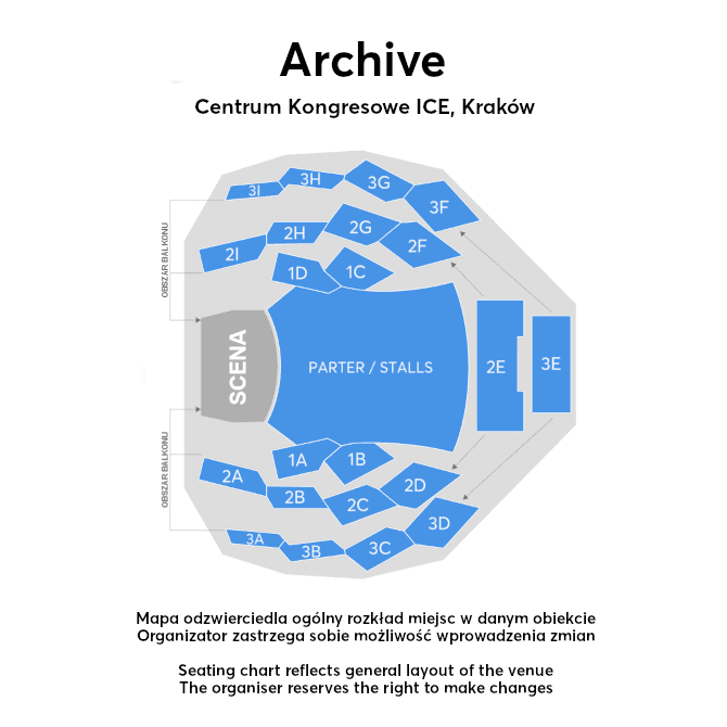 Seating chart – ICE Kraków Congress Centre