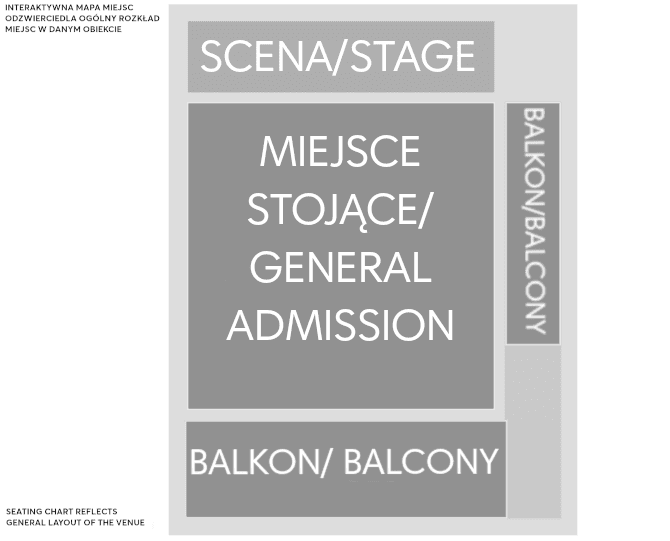 Seating chart – Klub Stodoła
