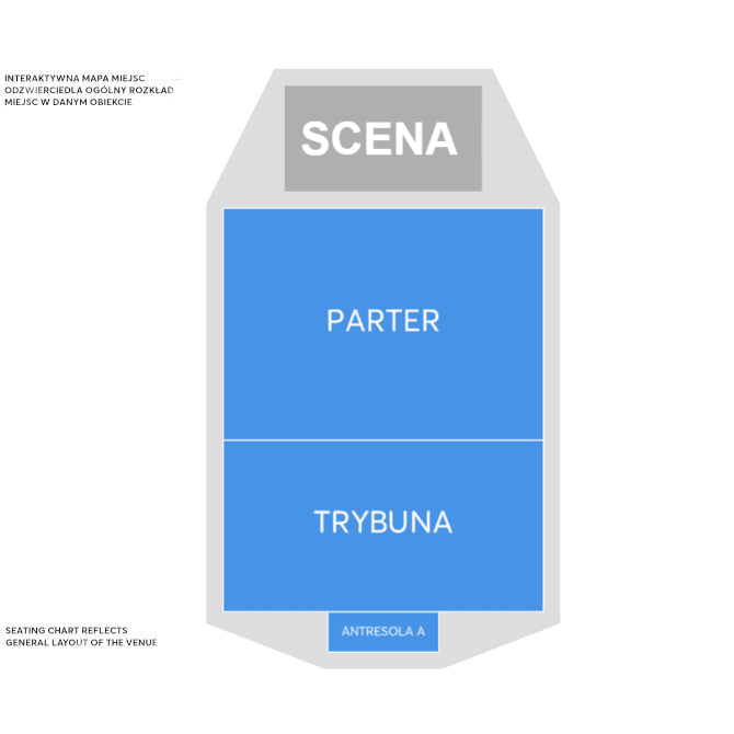 Plan miejsc – Sala Ziemi MTP