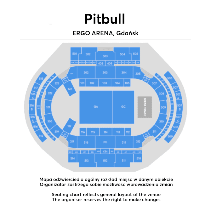 Seating chart – ERGO ARENA