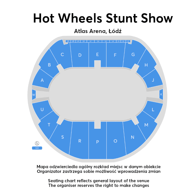 Plan miejsc – Atlas Arena