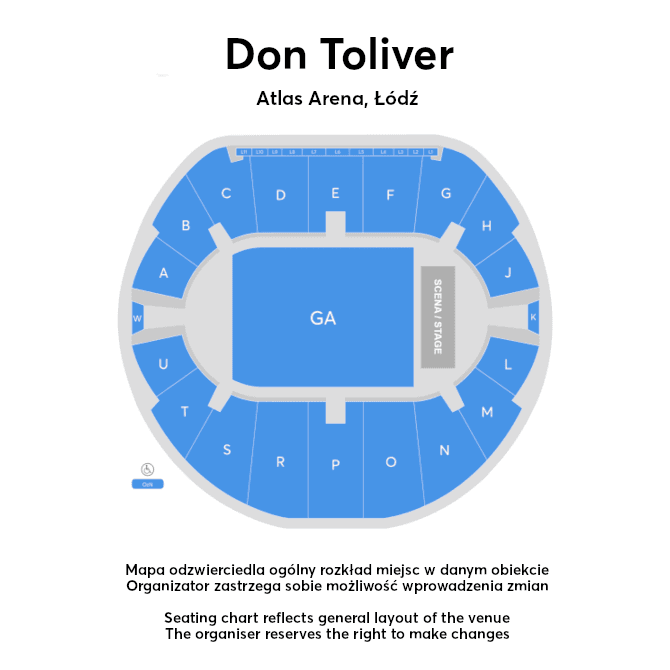 Seating chart – Atlas Arena
