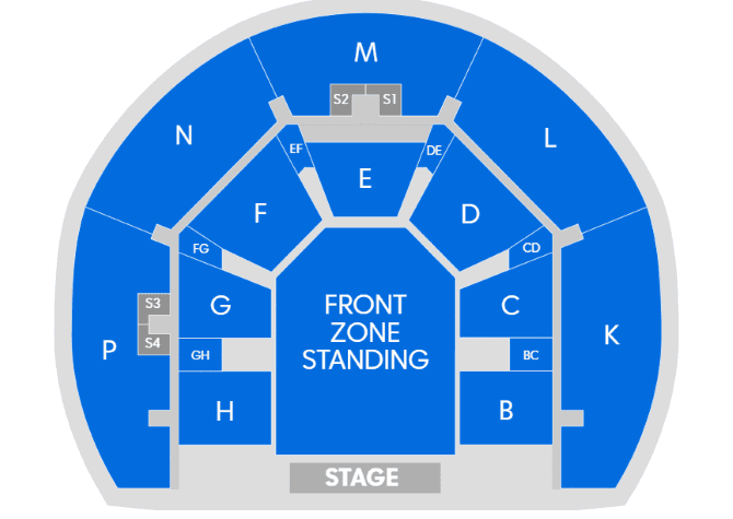 Seating chart – SunBet Arena Time Square
