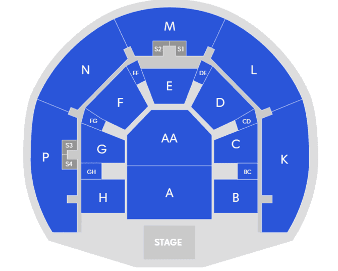 Seating chart – SunBet Arena Time Square