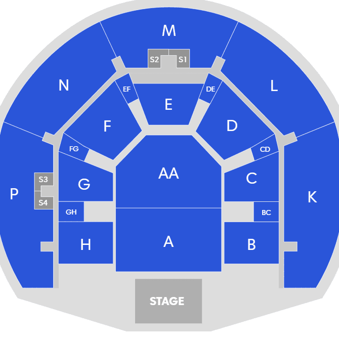 Seating chart – SunBet Arena Time Square