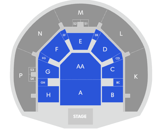 Seating chart – SunBet Arena Time Square