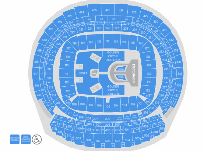 Seating chart – Estadio Riyadh Air Metropolitano