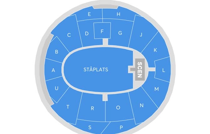 Seating chart – Scandinavium
