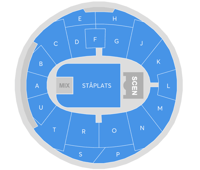 Seating chart – Scandinavium