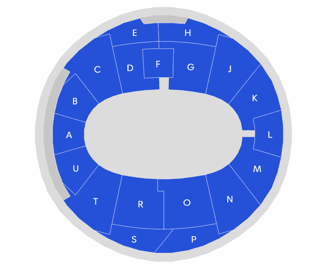 Seating chart – Scandinavium