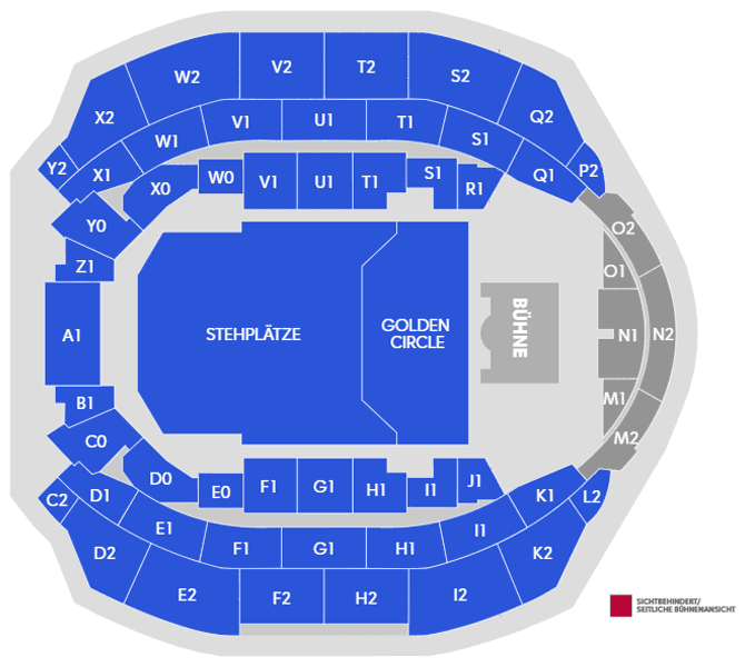 Seating chart – Hallenstadion