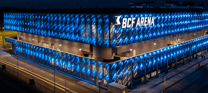 Mappa dei posti – BCF ARENA