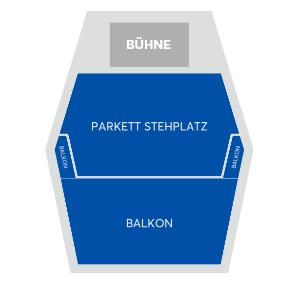 Plan de salle – THE HALL Zürich