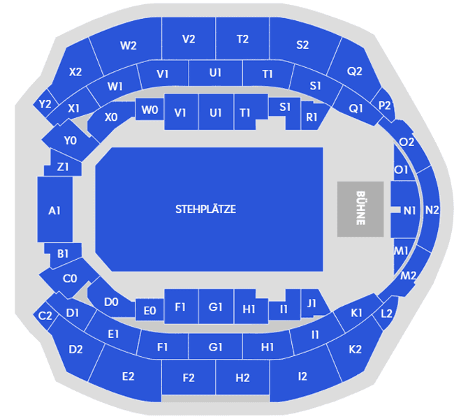 Seating chart – Hallenstadion