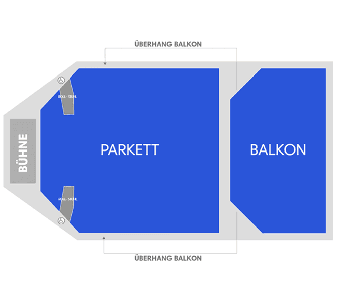 Seating chart – Theater 11