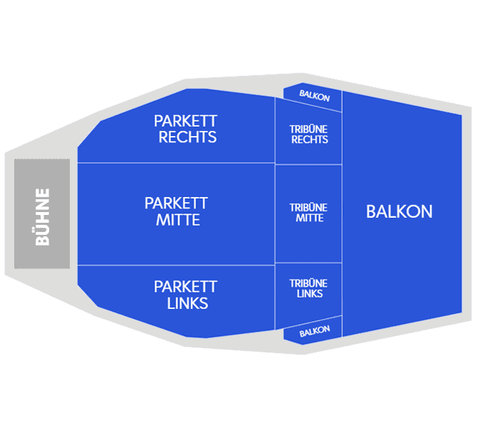 Seating chart – THE HALL Zürich